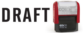L40S+-+General+Legal+DRAFT+Self-Inking+Stamp