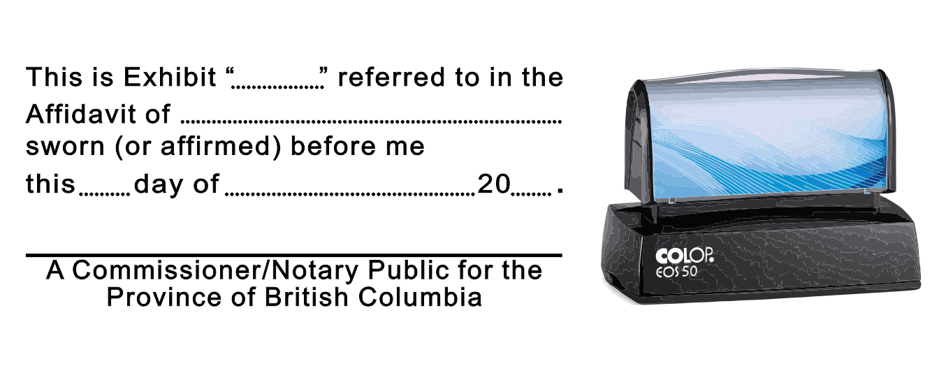 L32P+-+%22Exhibit%22+Pre-Inked+Stamp